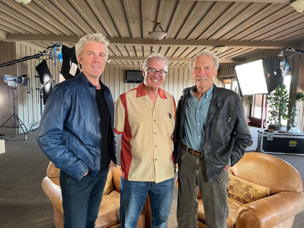 jonl24's tweet image. A pleasure to produce an interview shoot of Clint Eastwood and his son, Kyle, for French-German TV recently in Carmel, CA. 

Both were a pleasure to work with, as they were fun, friendly, and personable.

#Producing #ClintEastwood