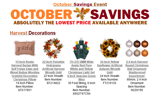 ChristmastopiaI's tweet photo. October Savings Event Going On Now At Christmas Utopia
https://t.co/s7jvcmzjCJ
#America #artificialchristmastree #Autumnsaleevent #business #celebration #christmas #ChristmasLights #christmastree #eventplanning #FallSaleEvent #forsale #Octobersavingsevent #outdoorlighting #USA https://t.co/1ml5VdD6jm