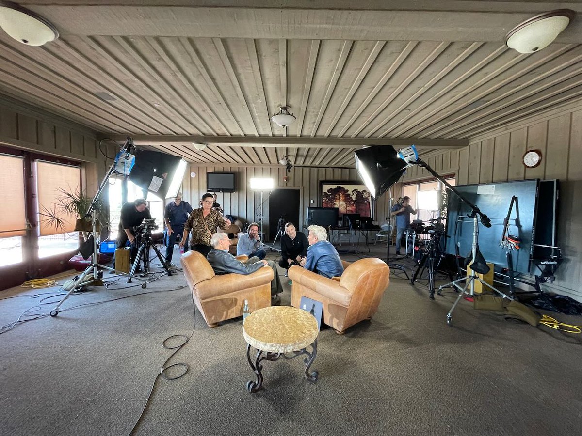 jonl24's tweet image. A pleasure to produce an interview shoot of Clint Eastwood and his son, Kyle, for French-German TV recently in Carmel, CA. 

Both were a pleasure to work with, as they were fun, friendly, and personable.

#Producing #ClintEastwood
