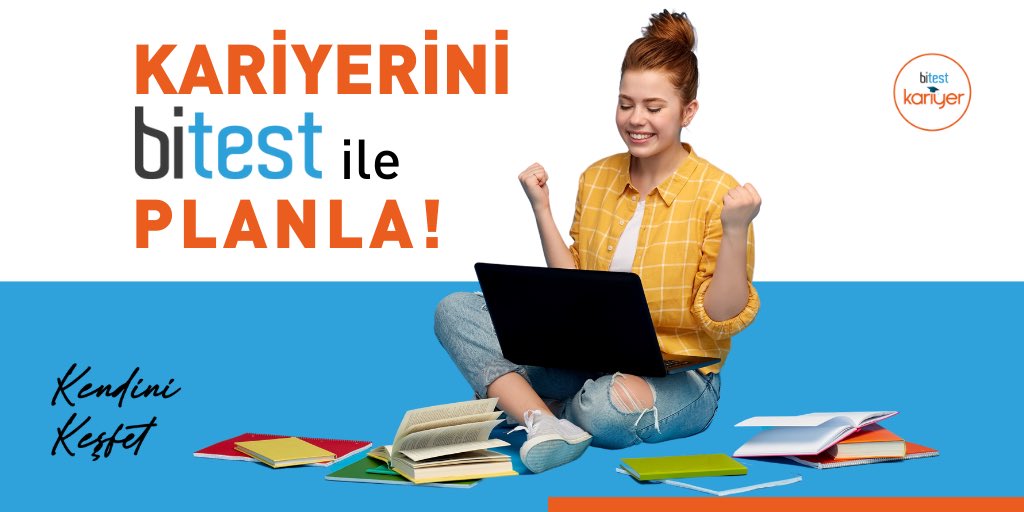 bitest, kendi kişilik özelliklerine en uygun mesleği seçmende ve daha mutlu bir yaşama ilk adımı atmanda sana yardımcı olur. 
bitest ile kendini keşfet!✔ #meslekseçimi #bitest