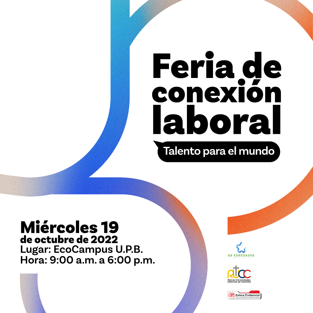 ServiciodEmpleo's tweet photo. 🔔¡Es hoy, es hoy!
#Medellín, la «Feria de #ConexiónLaboral: talento para el mundo» se realizará hoy desde las 9 a.m. en el EcoCampus @upbcolombia.
¡Te esperamos en el stand SPE y asiste a nuestra conferencia!
Más👉 https://t.co/3CXGMIhWqW
#G8UniversidadEnRed #RUCC #REP https://t.co/wckAzQ8u02