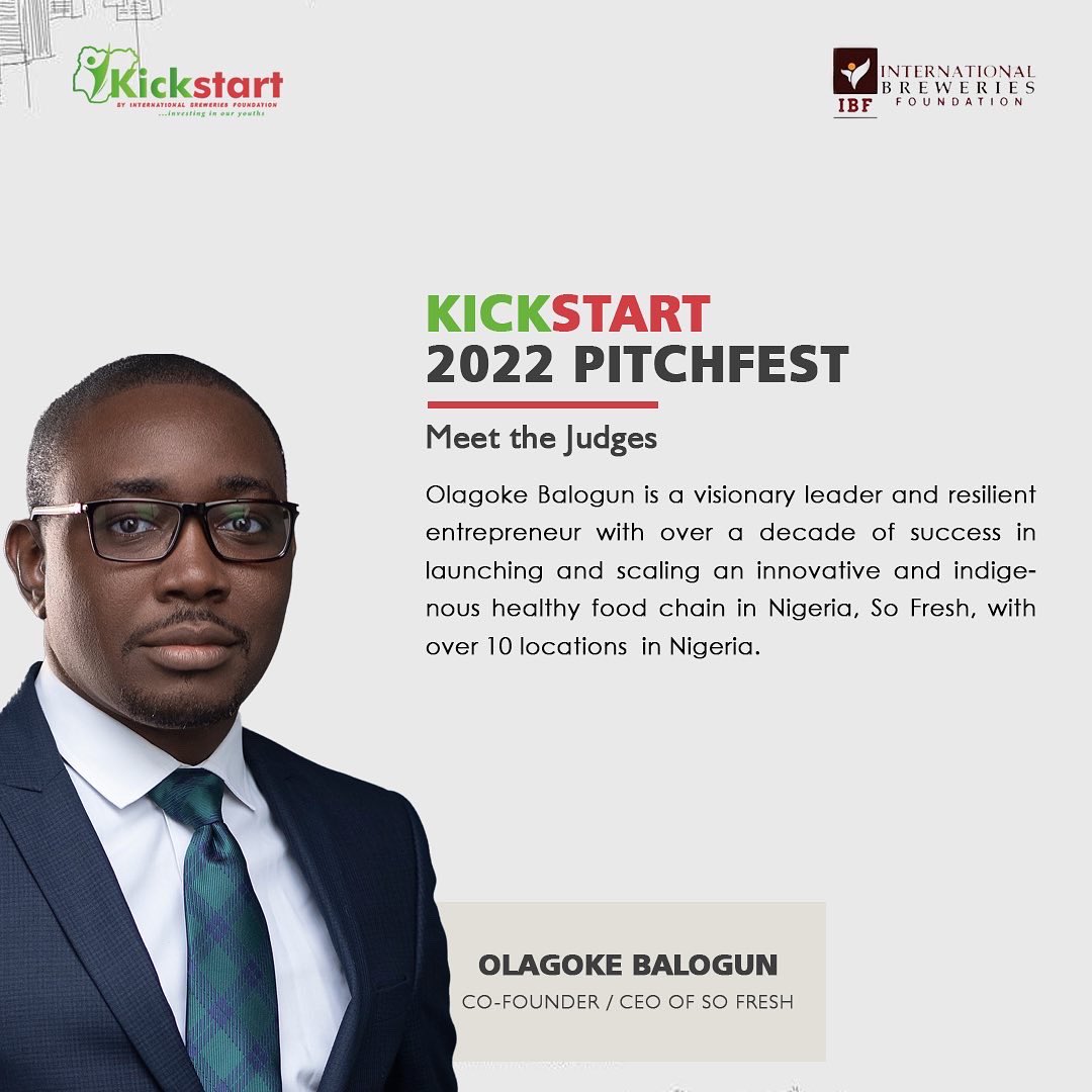 IBPlc_ng's tweet photo. Meet the Judges for the 2022 #KickStartWithIB Pitchfest
Best of luck to all selected applicants pitching their business ideas to industry experts.
#KickStartWithIB
#KickStart2022
#Pitchfest
#EntrepreneurshipEmpowerment
#NigerianEntrepreneurs
#NigerianYouths
#SMEDAN https://t.co/UpJ7niV0G7