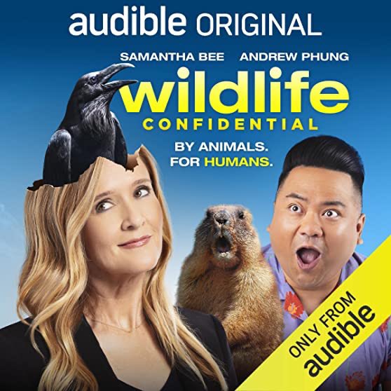 Wildlife Confidential starring @iamsambee and @andrewphung is out today on @audible_com Proud to say I co-wrote and co-directed it with @MarkForwardd for @AnticaLTD Real animal stories as told by the animals themselves (read: super funny improv actors)