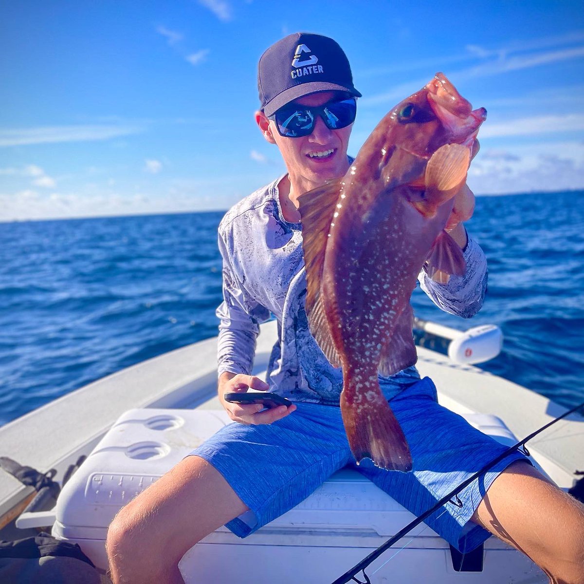 LETSGOFishingTV's tweet image. Red Groupers + Yellowtails all day on the boat #FallBite #LGFTv