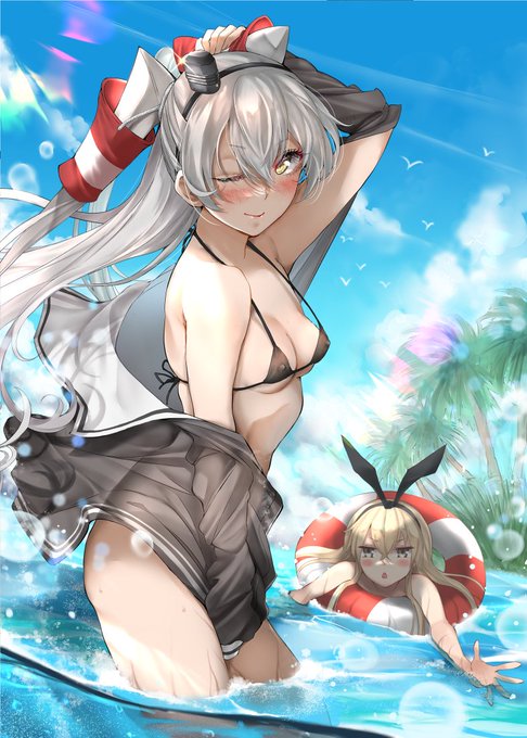 祝‼あまつんの進水日‼(再掲)

 #艦これ 
#天津風 
#天津風進水日 