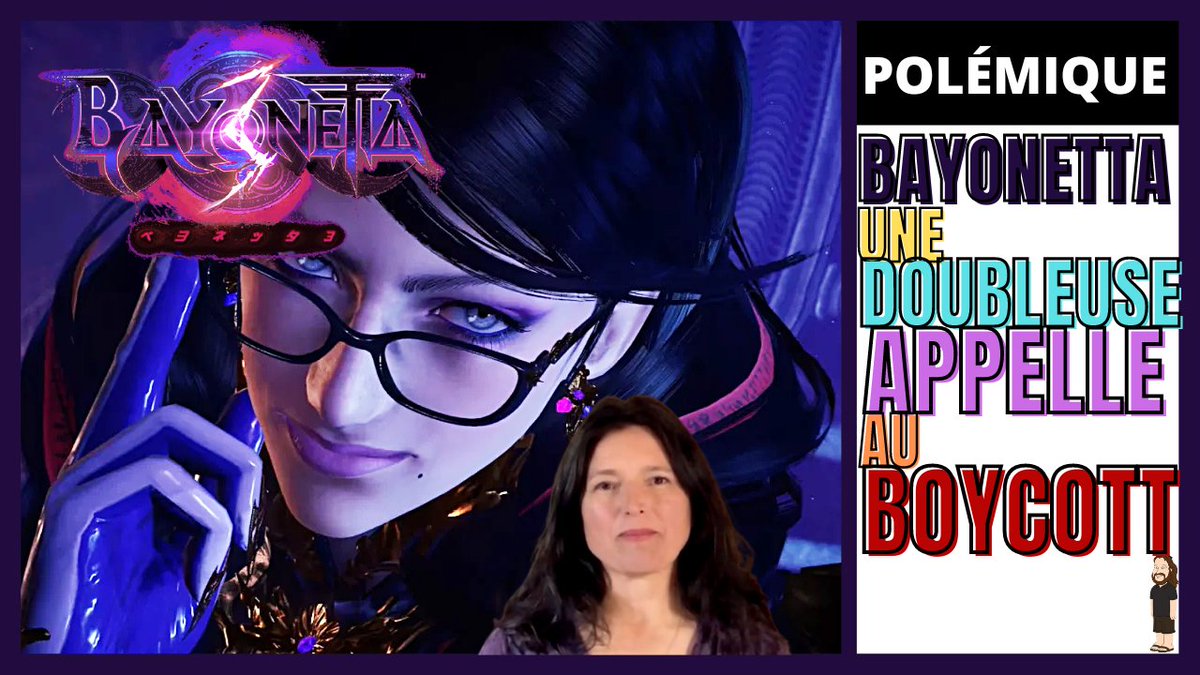 GoldoClak's tweet photo. BAYONETTA 3( NINTENDO/ PLATINUM-GAMES)UNE DOUBLEUSE APPELLE AU BOYCOTT
✨https://t.co/GO8bVzsNhx✨
#boycottbayonetta3 #PlatinumGames #Nintendo #Polémique #jeuxvideo #Bayonetta3 #doubleuse #salaires #doublage #MassEffect #Bayonetta #finance https://t.co/1GFrYGV7bF