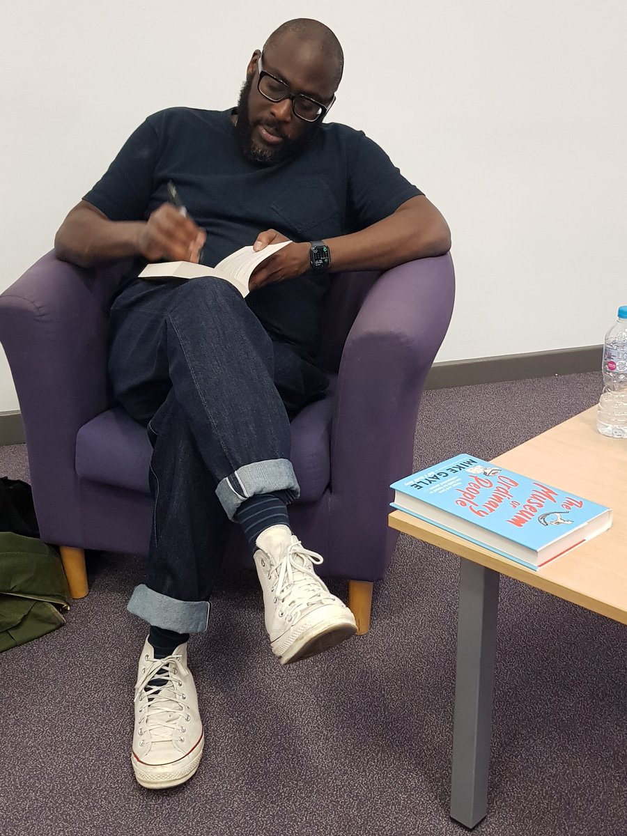 kendie's tweet photo. Lovely way to spend the morning listening to Mike Gayle at Longton Library. #mikegayle #longtonlibrary https://t.co/QsL6DS5OOY