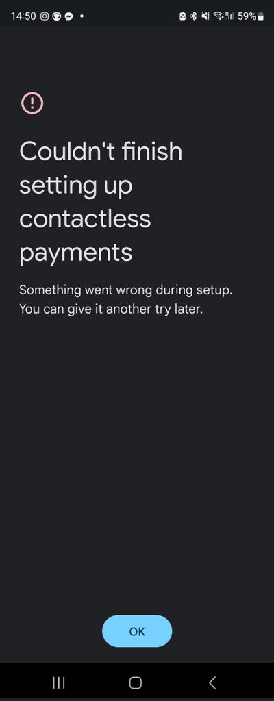 TheJamesPower's tweet photo. @monzo I just get this message 😔 https://t.co/1Nh1PxEEnv