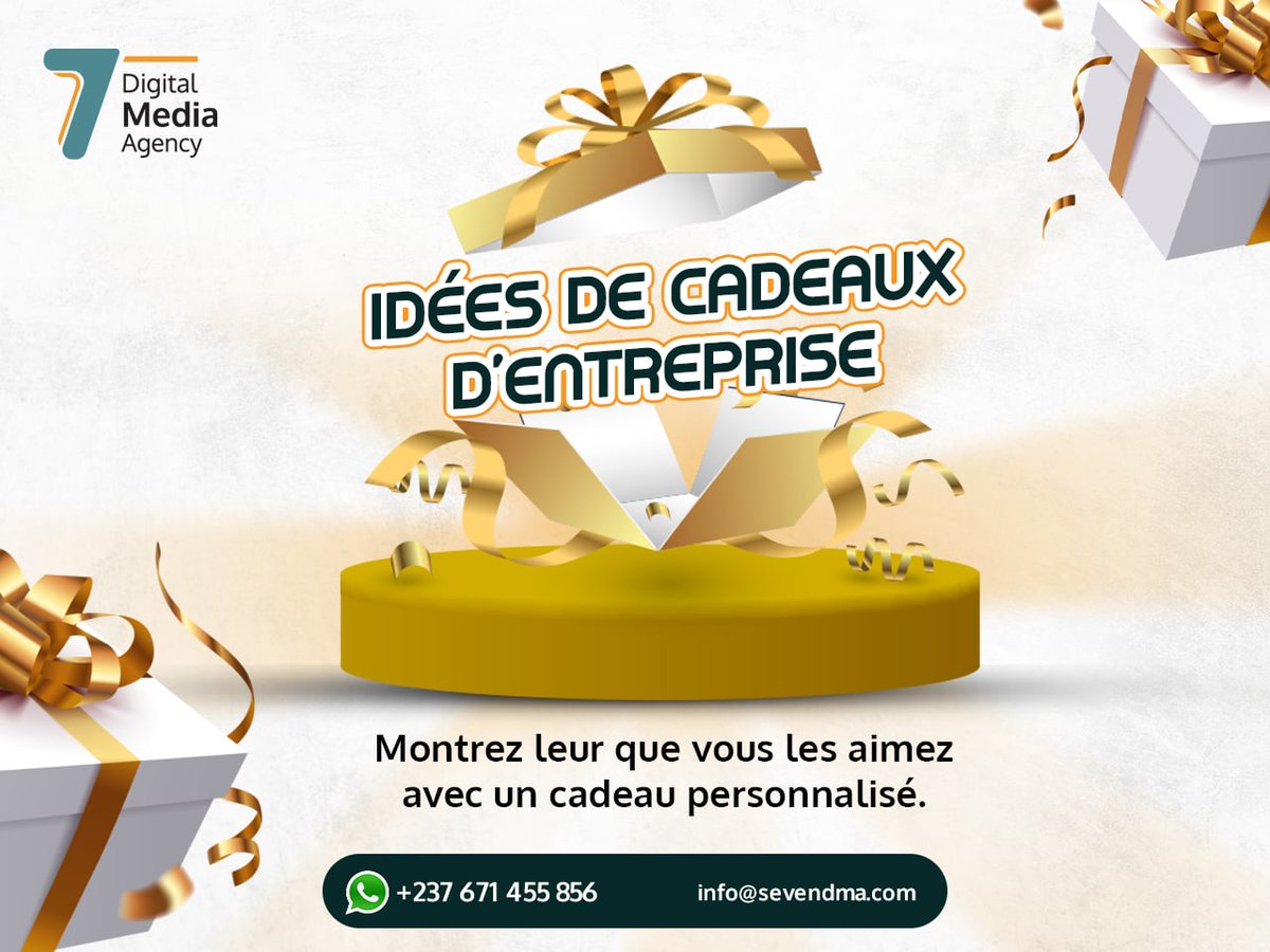 seven_dma's tweet photo. Nous faisons une conception et impression de vos cadeaux, le petit plus pour faire plaisir à votre personnel.🙂🎁
Ecrivez-nous sur WhatsApp ➡️ https://t.co/ekFKFmuv70
#Sevendma
#fetedefindannee
#Ideecadeaux
#Communitymanagement https://t.co/BzRsaqXTeF