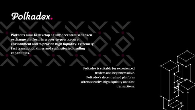 JohnCryptoBitc's tweet photo. Оценка децентрализованных бирж Polkadex действительно выглядит потрясающе. Defi, которая уже здесь. Посмотрите на @polkadex  и привыкайте к ней. 
Несколько интересных моментов о них ниже ⬇️ https://t.co/7VAaF7DUMy