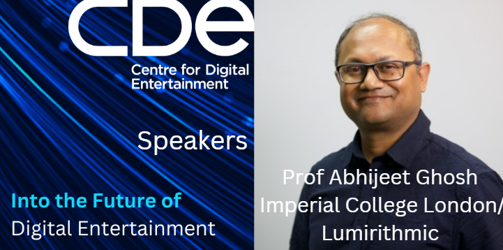 We are thrilled Abhijeet Ghosh will be one of our Keynote speakers during the CDE into the Future of Digital Entertainment event in London.  Title: Imaging for Realistic Facial Appearance Capture. Find out more: bit.ly/3S33fF6
#network #research #industry #academia