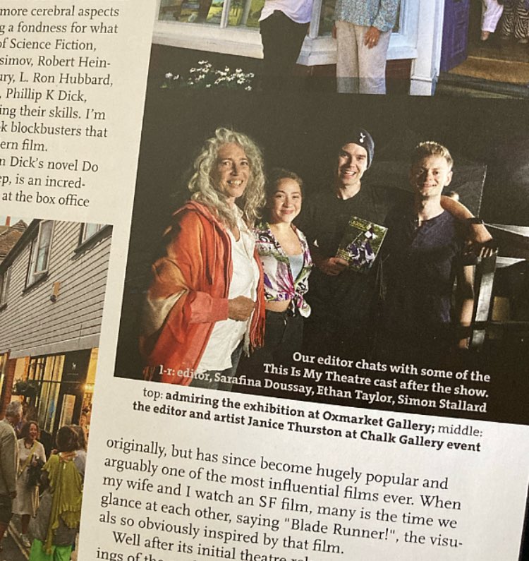 We love <a href="/ingenuemagazine/">ingenue magazine</a> and it is so lovely to have a review of #PrideAndPrejudice 💍 (as well as a mention of Christmas production #TheNutcracker 👑) in their Autumn issue! 

“Rich in detail and a joy to experience!” 😁