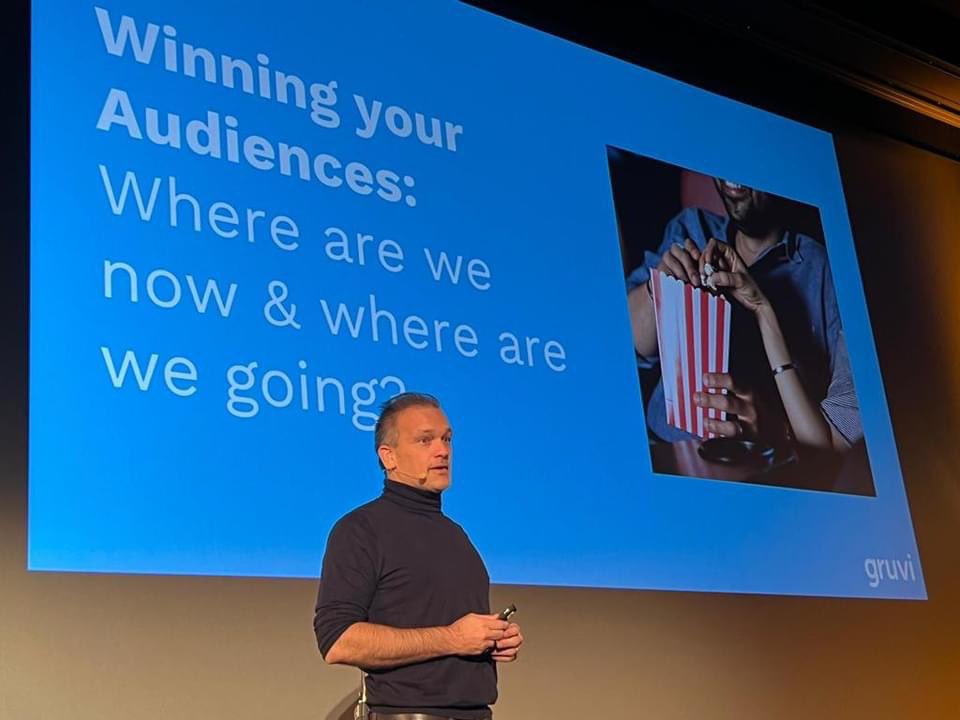 “Audience behaviour data focused on film intertest and ticket purchase intent is the new way distributors need to target their audiences. If you get the balance right you can increase sales by factor of three or six times.” Ben Johnson, CEO @ProjectGruvi <a href="/IDS_Cologne/">International Distribution Summit</a>