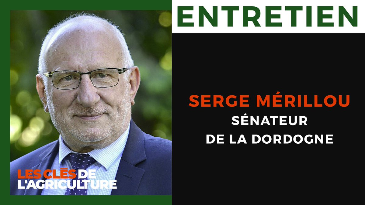 🔊 PODCAST 🔊
"A mon avis..." avec <a href="/MerillouSerge/">Serge Mérillou</a>, Sénateur de la #Dordogne

Suite à la publication du rapport sénatorial "#Compétitivité : une urgence pour redresser la #FermeFrance", le sénateur évoque quelques problèmes majeurs.

➡️ bit.ly/3Ttc0sQ

#Agriculture