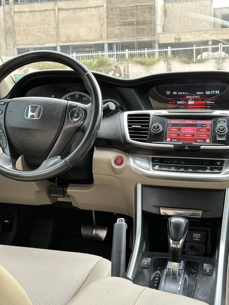 WutaMotorsNG's tweet photo. Foreign Used Honda Accord EXL 🔥🔥
Year: 2013
Custom duty: Paid
Price: N6.5M 
Location: Abuja
Call/WhatsApp 08056139710 https://t.co/1XTJYsdlrv