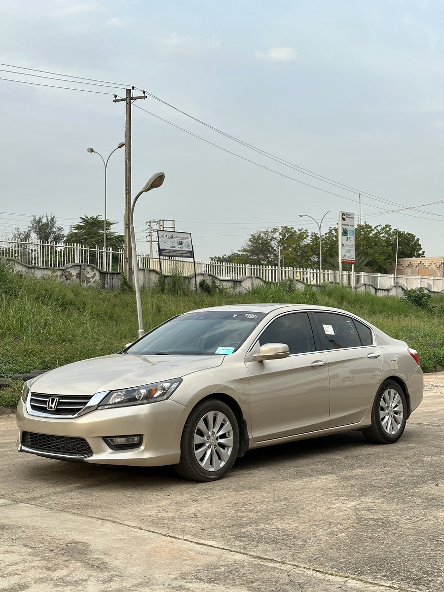 WutaMotorsNG's tweet photo. Foreign Used Honda Accord EXL 🔥🔥
Year: 2013
Custom duty: Paid
Price: N6.5M 
Location: Abuja
Call/WhatsApp 08056139710 https://t.co/1XTJYsdlrv