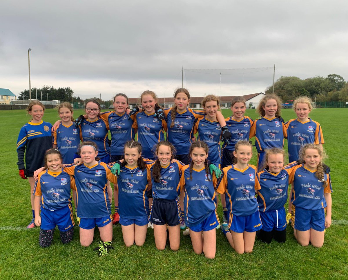 NewmarketNS's tweet photo. Well done to our girls football team who gave qualified for the semi final of the @cnambnaisiunta @cnambanchlair semi final which will be played next week.. thanks to Ms Keogh and Mr Curley who travelled to the games today.. #wanttowin #dualplayers #stars @NOFGAA https://t.co/Tr84vjD57q