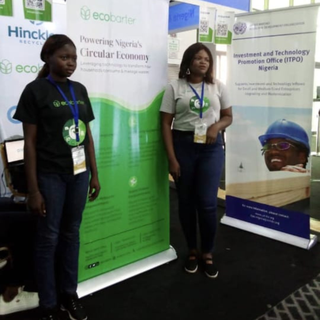 EcoBarter's tweet photo. We are exhibiting at the West Africa Clean Energy & Environment Conference 2022 at Landmark Centre, Lagos.
#ecobarter #WACEE22 #recyclemadeeasy #sustainableliving #wastetowealth #keepnigerianclean #lagos #landmarkcenter #lekki #vi #eventsinlagos https://t.co/URa4Q7VI5q