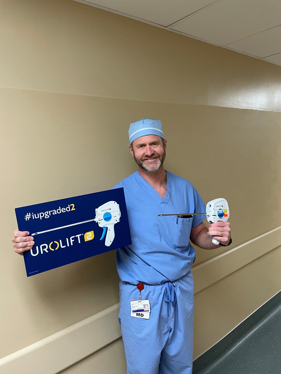 UroLift's tweet photo. Dr. Michael Knox with Baptist Health in Paducah, KY has upgraded to #UroLift2! #BPH #Urology

Rx only. Individual results vary. See https://t.co/NMiZsce4Nm and talk to your urologist to determine the right treatment for you. https://t.co/HUeEGW7uBe