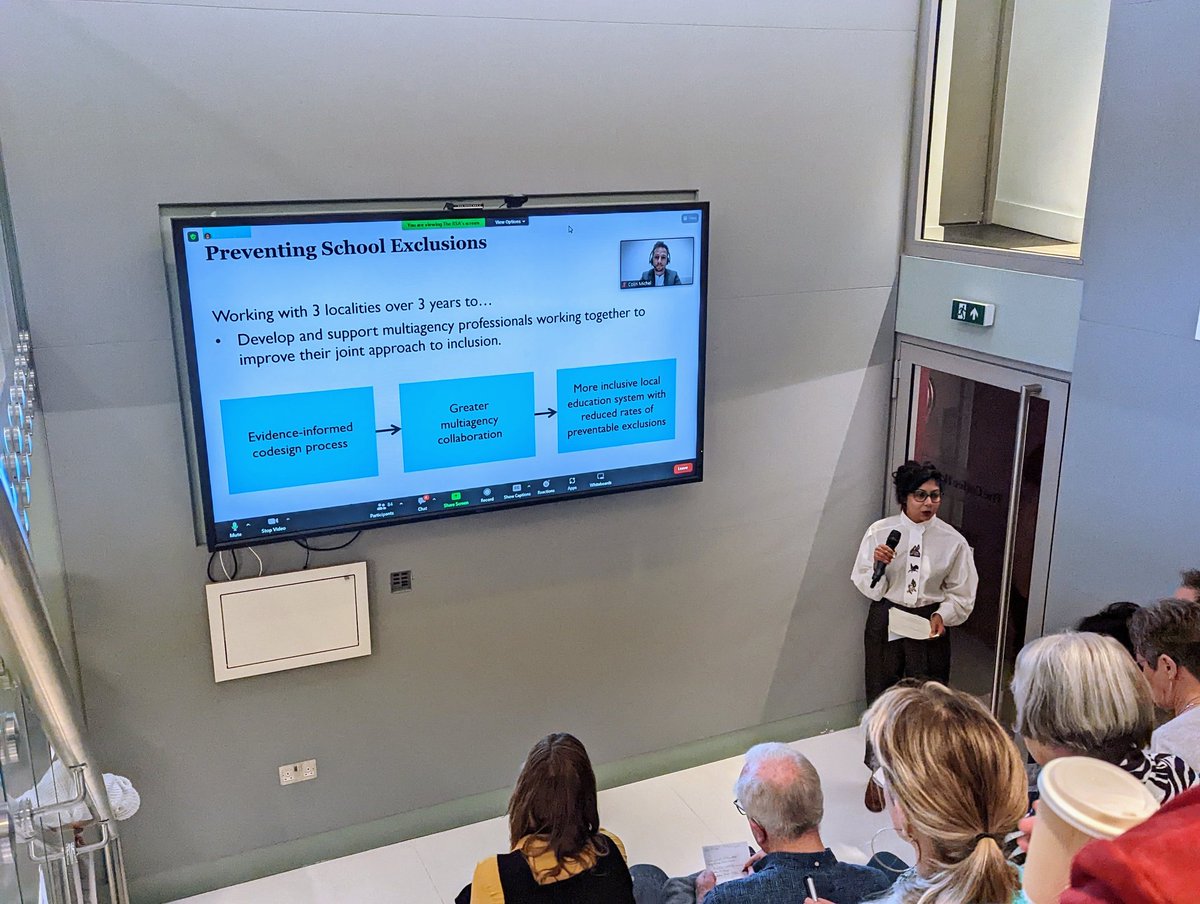 'If we want an inclusive and nurturing education system, we ourselves - as practitioners and leaders - must be inclusive and nurturing'

<a href="/MehakTejani/">Mehak Tejani</a> concludes our <a href="/theRSAorg/">The RSA</a> #LivingChange session on #PreventingSchoolExclusions with this powerful rallying call

#RSAlivingchange