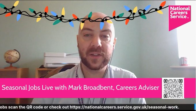 NationalCareers's tweet image. If you missed our Facebook live session on seasonal jobs don’t worry, you can watch the recording below 👇
fb.watch/gfGrnk4r8D

Why not share it with someone that might find it useful! 
#FacebookLiveTakeover #SeasonalJobs