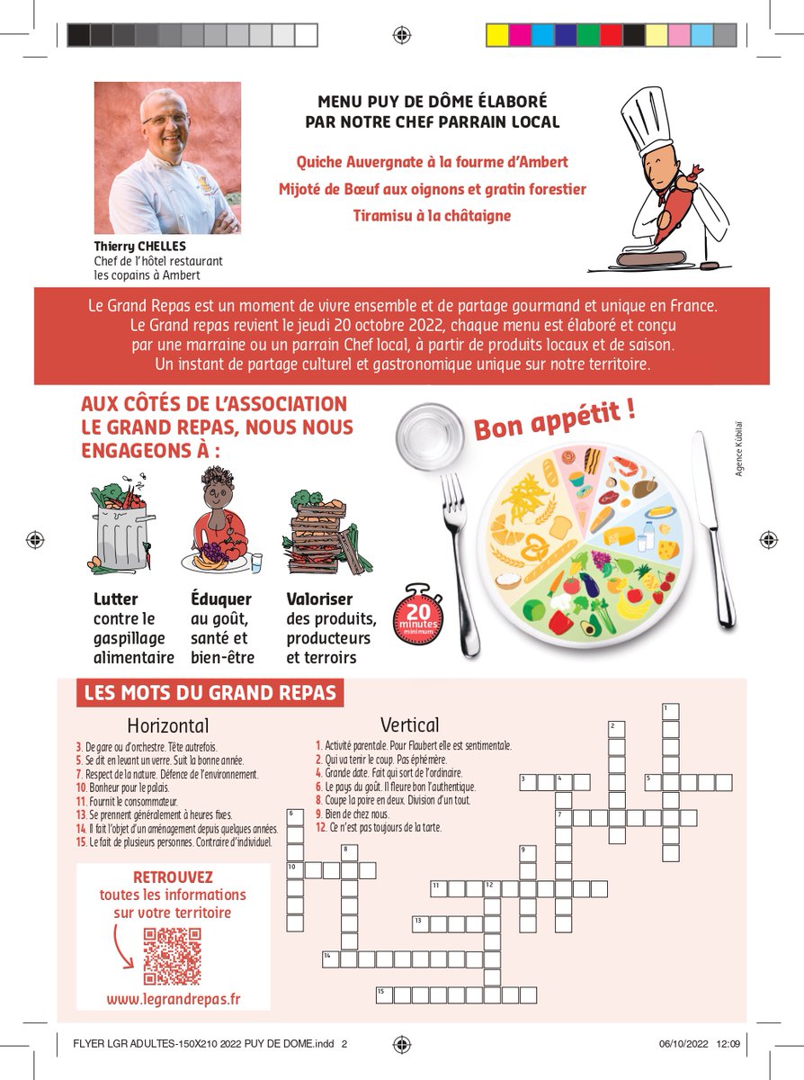 AmbertLycee's tweet photo. #LeGrandRepas
Menu élaboré par Thierry Chelles (restaurant "Les Copains" #Ambert), notre chef parrain local :
1⃣Quiche auvergnate à la fourme d’Ambert
2⃣Mijoté de bœuf aux oignons et gratin forestier
3⃣Tiramisu à la châtaigne
Une perspective alléchante...
A vos fourchettes ! https://t.co/b5hwTKJivF