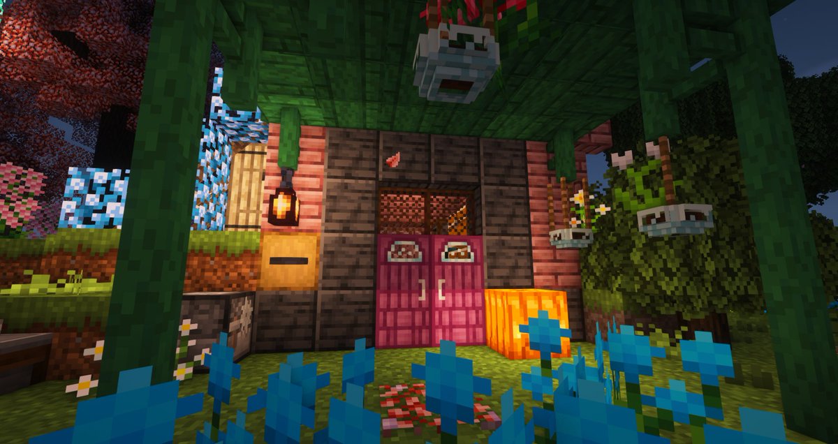 2win🌸vtuber goober on Twitter "Candii's minecraft house looks like a