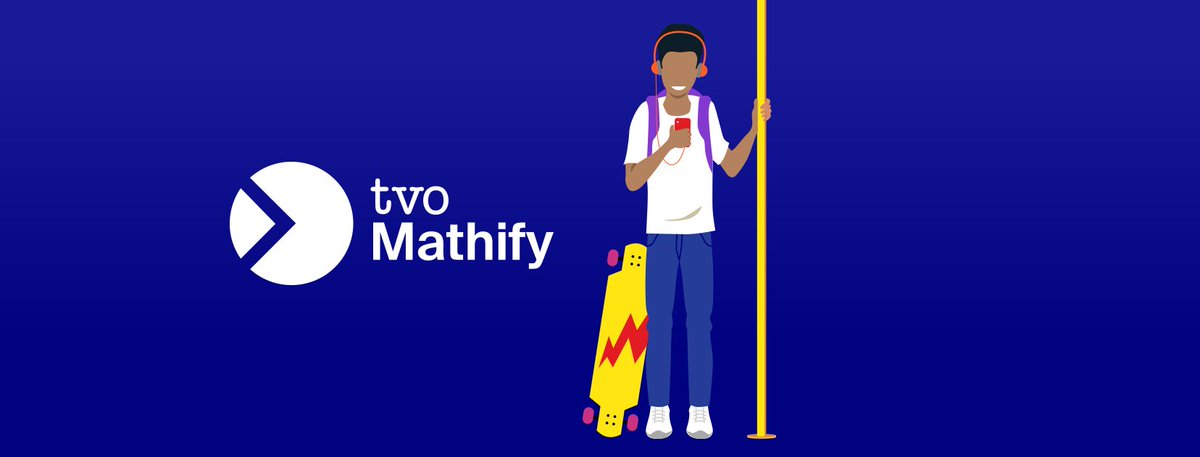 TVO MATHIFY offers FREE 1:1 online math tutoring with an Ontario Certified Teacher. Students can build their skills and confidence with a personal math coach. Tutors are available online Mon-Fri, 9 am-9 pm, and on weekends from 3-9 pm Find out more here: tvomathify.com/students