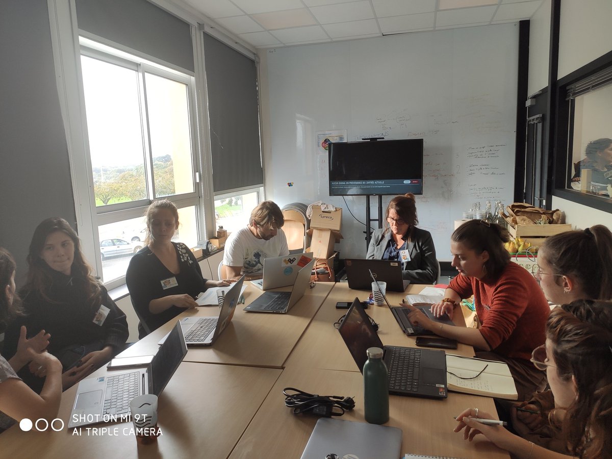 Ça cogite dur au sein des pôles communication et orientation pour donner à voir ce qui ce dit, ce qui se vit pendant ce #MedNulRemix 😊