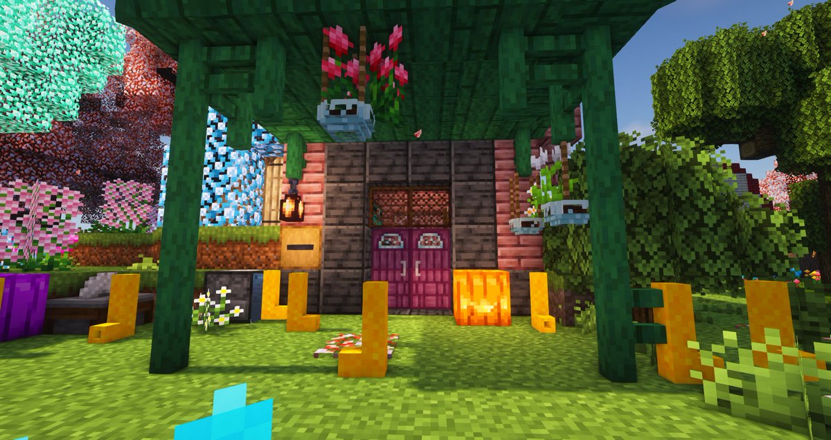 2win🌸vtuber goober on Twitter "Candii's minecraft house looks like a