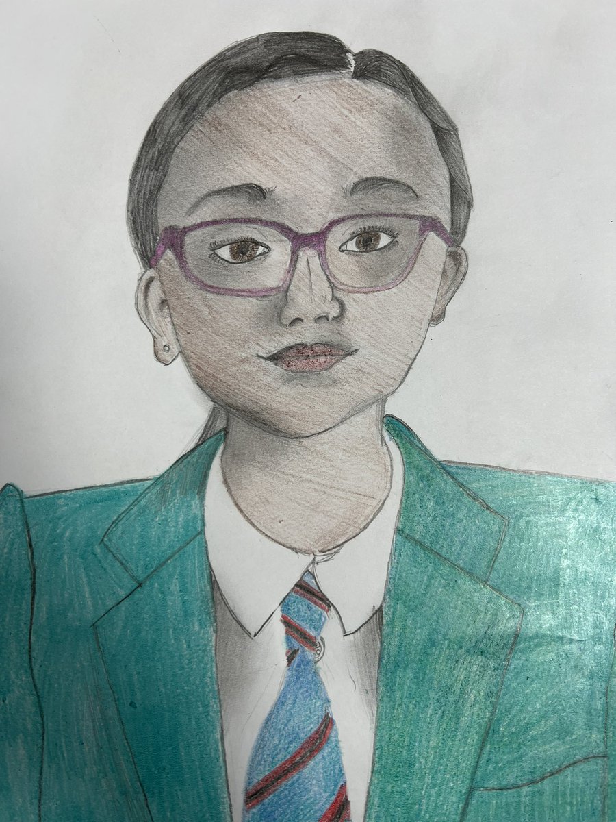 BanAcademyNews's tweet photo. Some absolutely stunning work from 8G with their first attempts at a self portraits as part of their Portraiture Unit in Art with Miss McCullough https://t.co/VIFf9DCRqD
