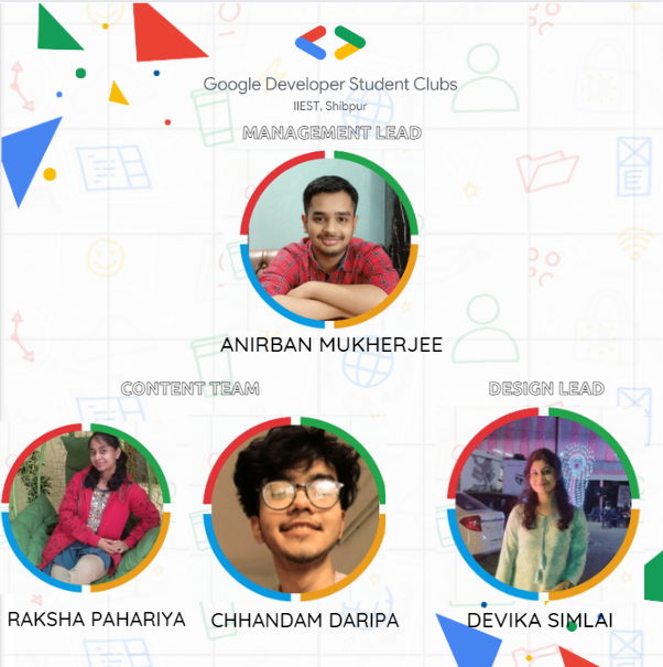 dsciiest's tweet photo. A warm welcome and loads of good wishes to our torch bearers🌻
Congratulations to the newest Cores of Google Developer Student Clubs IIEST team 2022-23!!
#DeveloperStudentClubs 
@GoogleDevsIN @googlestudents @googledevs https://t.co/QVc3tSTCco