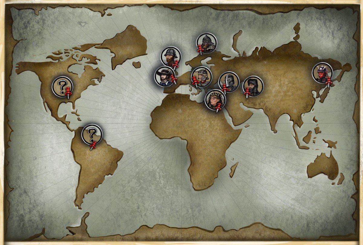 For centuries they have defended their homelands, immortalizing their heroic victories

But the history has only just begun.