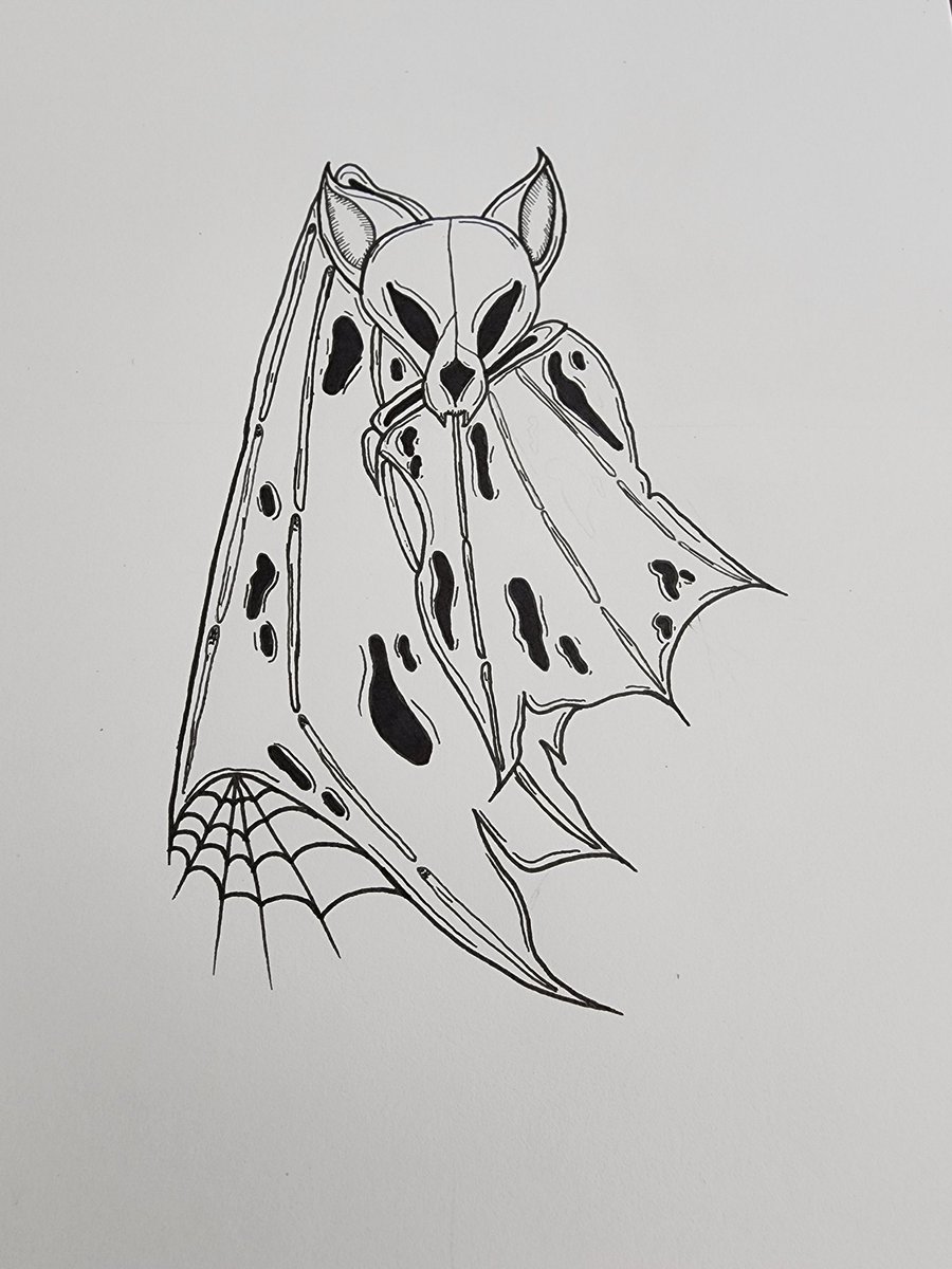 sketch_attacked's tweet photo. 𝕯𝖊𝖈𝖆𝖞𝖎𝖓𝖌 𝖘𝖐𝖚𝖑𝖑 𝖇𝖆𝖙
#fyp #foryourpage #foryoupage #art #doodle #stressdoodle #sketch #sketchdrawing #drawing #sketches #sketchbook  #batdrawing #bat #skull https://t.co/vMyv9zqKRe