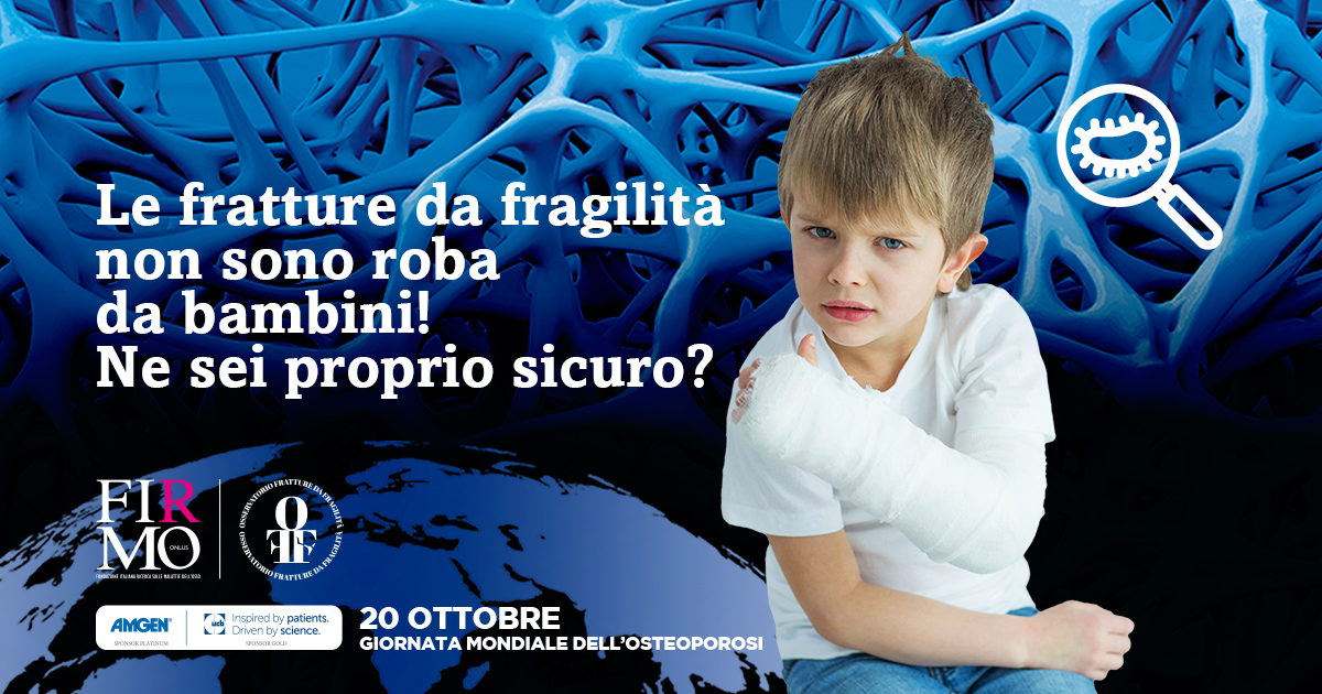 ☀ 20 ottobre 2022, Giornata Mondiale dell’Osteoporosi: nelle malattie rare la fragilità ossea riguarda anche i bambini.
Approfondisci qui 👇
bit.ly/ipofosfatasia <a href="/Amgen/">Amgen 🧪🔬🧬</a> <a href="/ucb_news/">UCB News</a>  #worldosteoporosisday #giornatamondialedellosteoporosi #fratturedafragilità #osteoporosi #salute