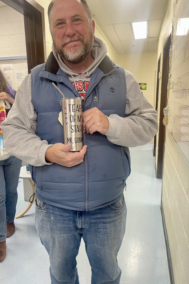 I would like to thank the staff for such a nice Boss’a week so far. Having the OMES staff is the gift, but take a look at the cup! Oh so funny!