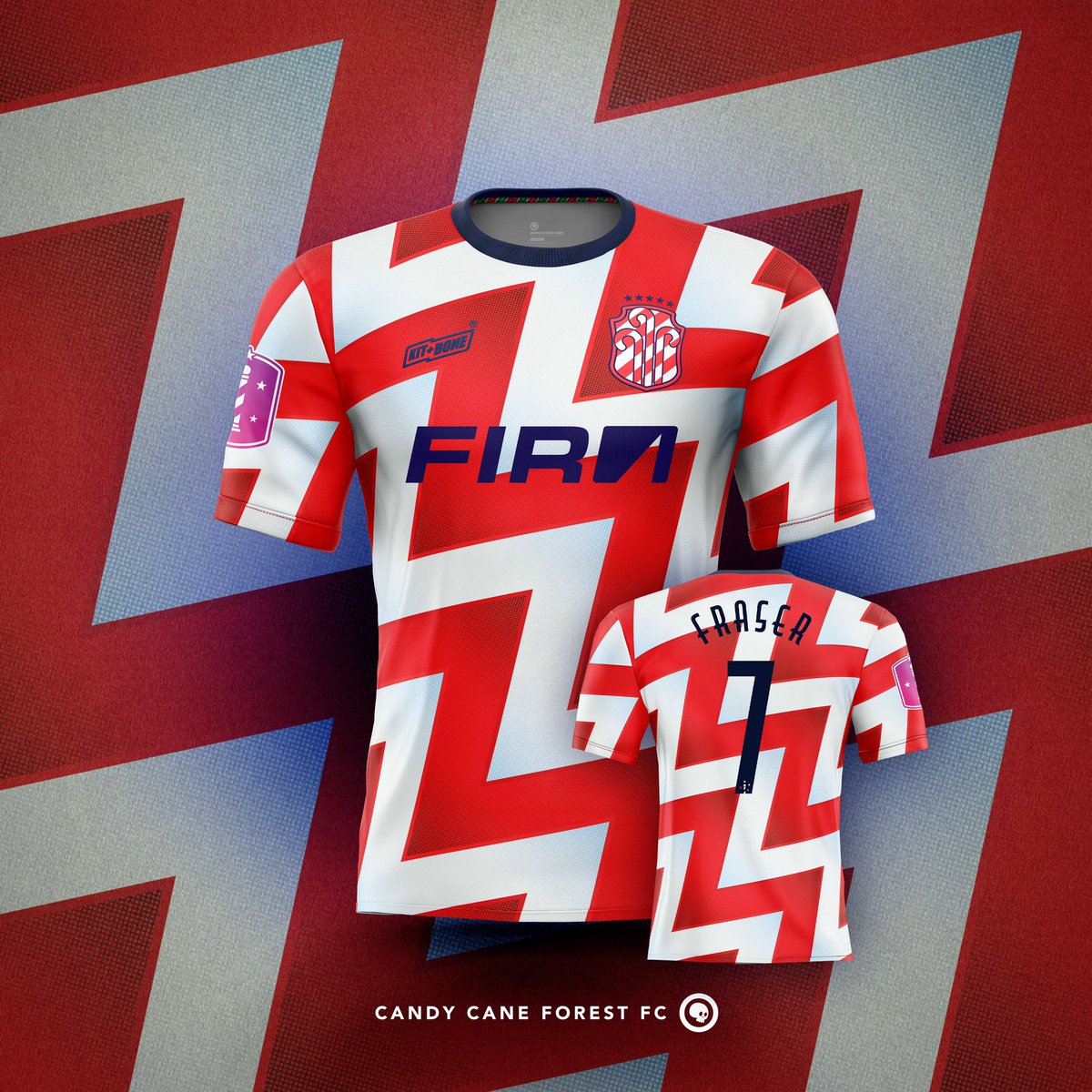 northpolepl's tweet photo. Say hello to the inaugural Candy Cane Forest home shirt.

Available to order now.

https://t.co/kcFWAvWqb1

#Christmas #candycane #upthecanes https://t.co/Tb57HlyuiZ