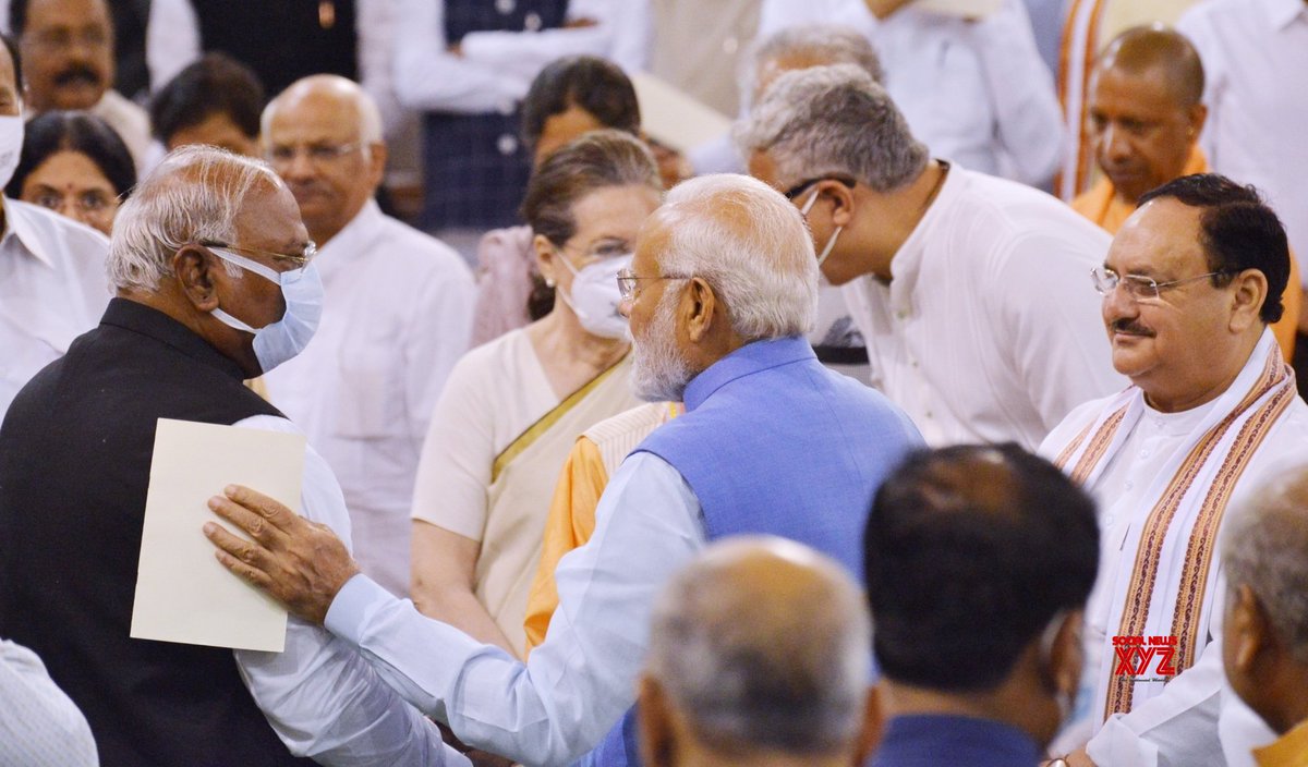 SridharDPS's tweet photo. @narendramodi @INCIndia @kharge Congratulations #MallikarjunKharge Sir💐👏
At last after multiple comments& setbacks Smt #SoniaGandhi madam had thought of ourcome from clutching of inner circle pitorda,margaret etc..
If it's true it will improve Indian Politics& @INCIndia& helps Sh @RahulGandhi.
#Hope4TheBest https://t.co/reOQ5vC5kK