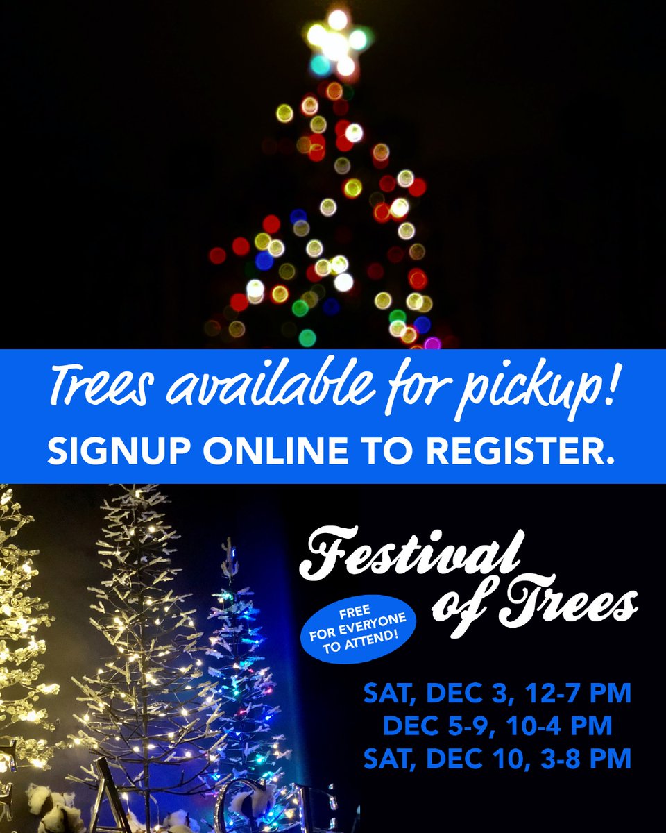 🎄 It's 67 days till Christmas!!! 🎄 That means Festival of Trees is only 45 days away. We need YOU to decorate a tree! Learn more and sign up online at prizery.org/festival-of-tr…. Best part... IT'S FREE!

#theprizery #christmas #xmas #festivals #holidays #comingsoon #free