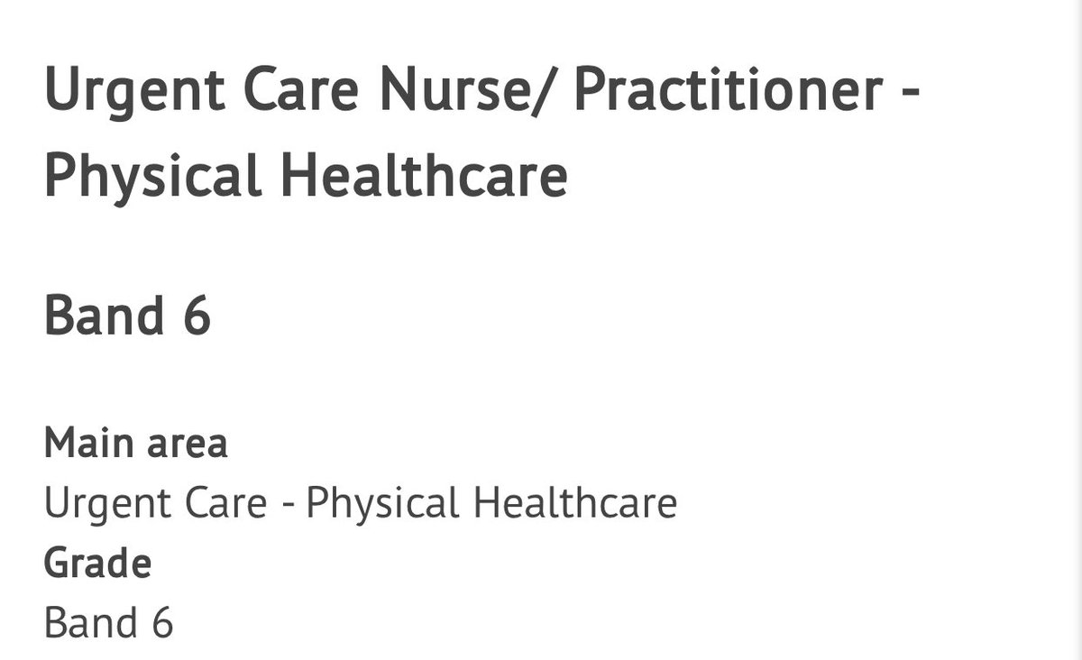 🚨🚨New Job Alert 🚨🚨

This is our final recruitment push for two passionate Nurses or Paramedics to join our urgent care team. 
We’ll invest heavily in your CPD to get the best out of you. Message me for more info/ visit.
#newjob #cpd
⁦<a href="/NottsHCPeople/">Notts Healthcare NHS Recruitment</a>⁩ ⁦@UKAFN⁩