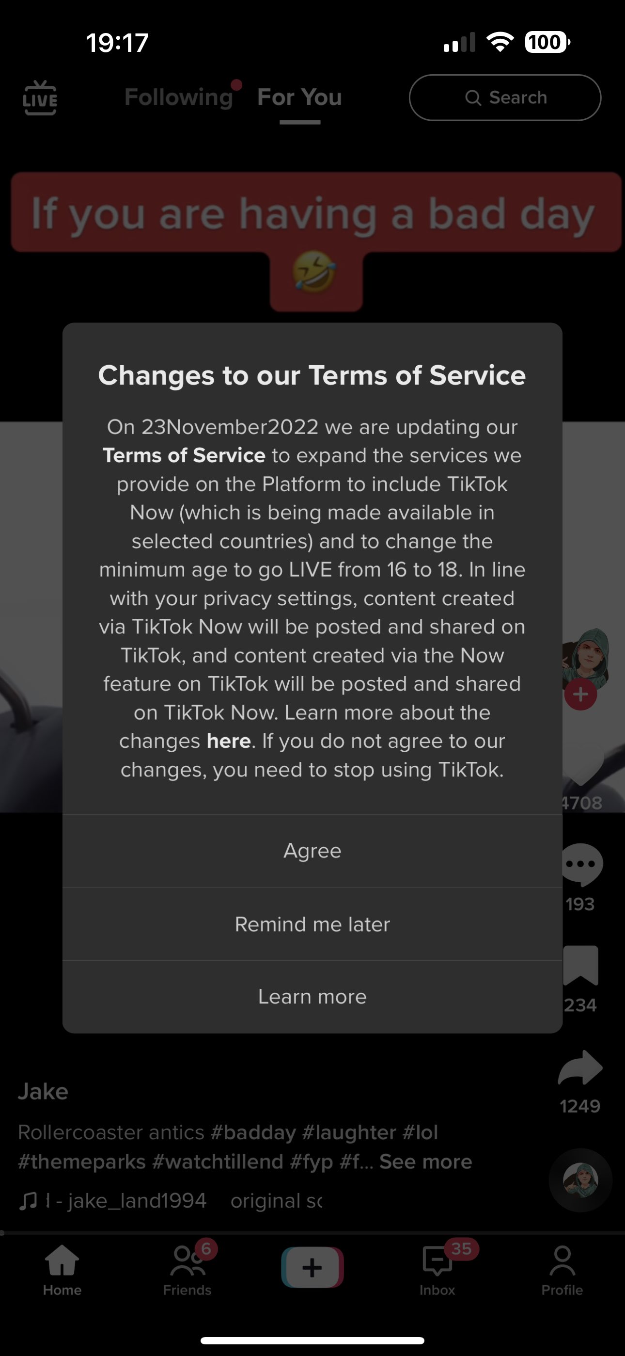 Matt Navarra on X: &ldquo;TikTok is changing its terms of service on 