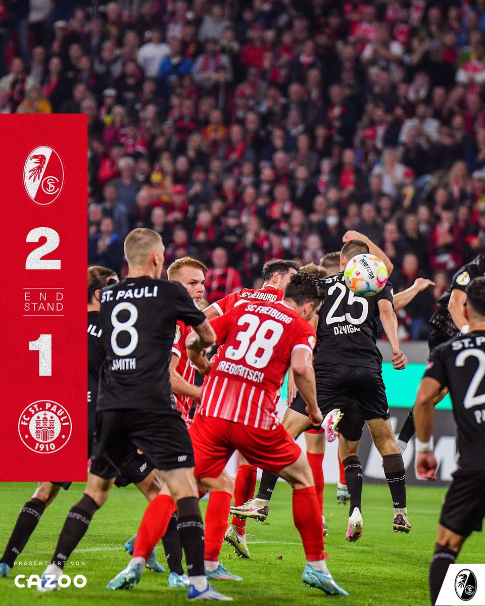 scfreiburg's tweet photo. #SCFFCSP 2:1 (120.)
Schluuuuuuuuuuss!!!! https://t.co/KqBRkQkqR4