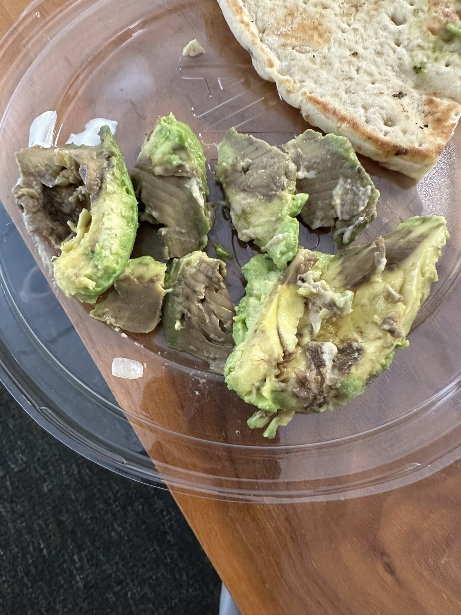 Devil_In_Red's tweet photo. I paid extra for avocado on my salad and this is what I get?! @cava please explain. https://t.co/USK5To6JQ0