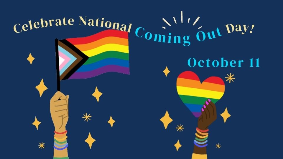 MassBayLibs's tweet photo. We're a week late to this, but we hope you saw our celebration of #NationalComingOutDay this past October 11! We had a library display and we have a dedicated LibGuide: https://t.co/qZJrb4nDXo #nationalcomingoutday2022 #lgbtqia2s #librarydisplays https://t.co/0ZNnPiE7wh