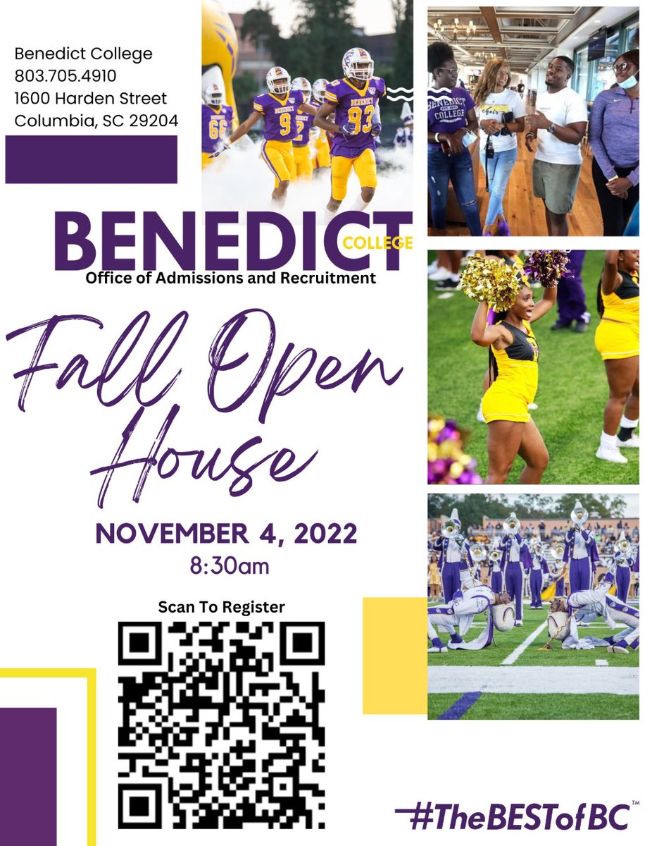 Benedict College Admissions and Recruitment (@Admissions_BC) / Posts / X