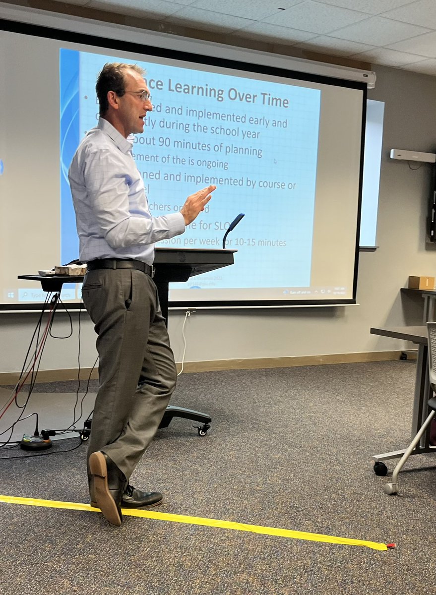 “it DOES NOT matter how well you teach something and how well Ss learn it initially, if we don’t use specifically designed retention activities. Great day spent with <a href="/pjr146/">Paul J. Riccomini</a> #gvbocessit