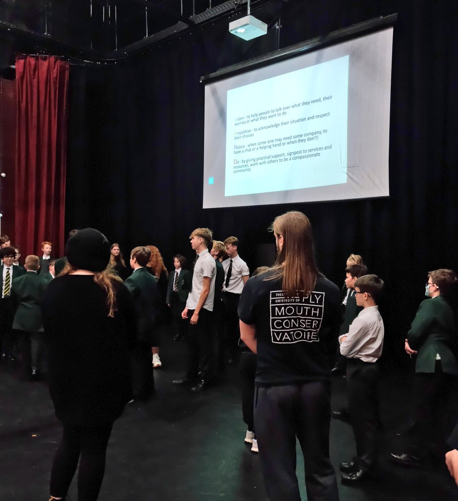 <a href="/DHSBoys/">DHSBoys</a> A huge thank you to  <a href="/P_Conservatoire/">Plymouth Conservatoire</a> for training our new DHSB Compassionate Buddies this afternoon. Compassionate Buddies are students who look out for others and make a difference to those affected by loss. <a href="/StLukesPlymouth/">St Luke's Hospice Plymouth</a> <a href="/StLukesCommDev/">St Luke's Community Development |</a>