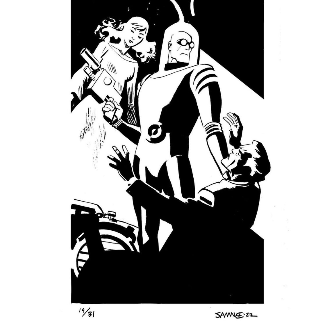 TheColdInGotham's tweet image. No one can keep him away from Nora.