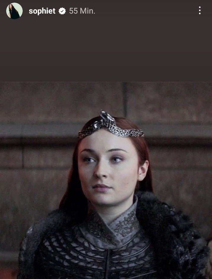 best of sophie turner on Twitter "NEW 📷 Sophie Turner via IG story"