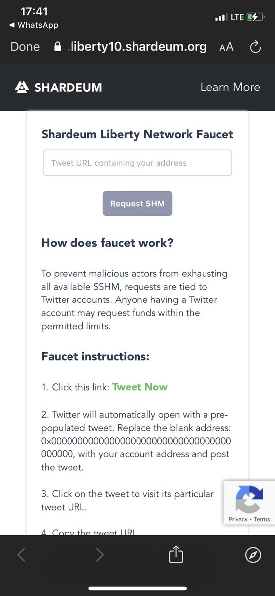 BillionAireDau's tweet photo. Add network to your MetaMask wallet. 

 You currently would have Shardeum 1.5 and 2.0.

2. Follow https://t.co/25krqzLvqo

https://t.co/QGsPScKLXC

To claim some $SHM 
 Click on “Tweet Now”
It’s will direct you to your twitter page, 

Now go back to your wallet copy address. https://t.co/iUa3u8qeVF